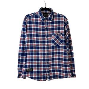 Vermont Flannel Company Plaid Long Sleeve Flannel Shirt